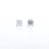 IGI 1.50ct D/VS1 LAB Diamond Stud Earrings Set In 18ct White Gold