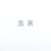 1.00ct F/VS LAB Diamond Stud Earrings Set In 9ct White Gold