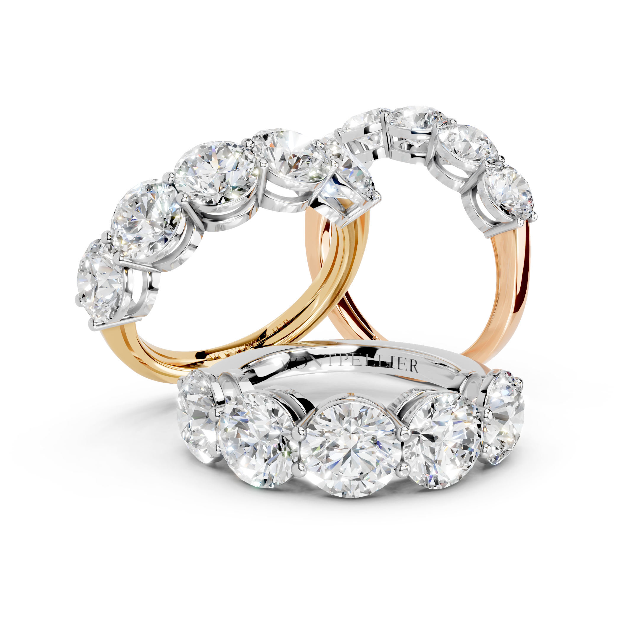 The Montpellier Classic 5 Stone Ring