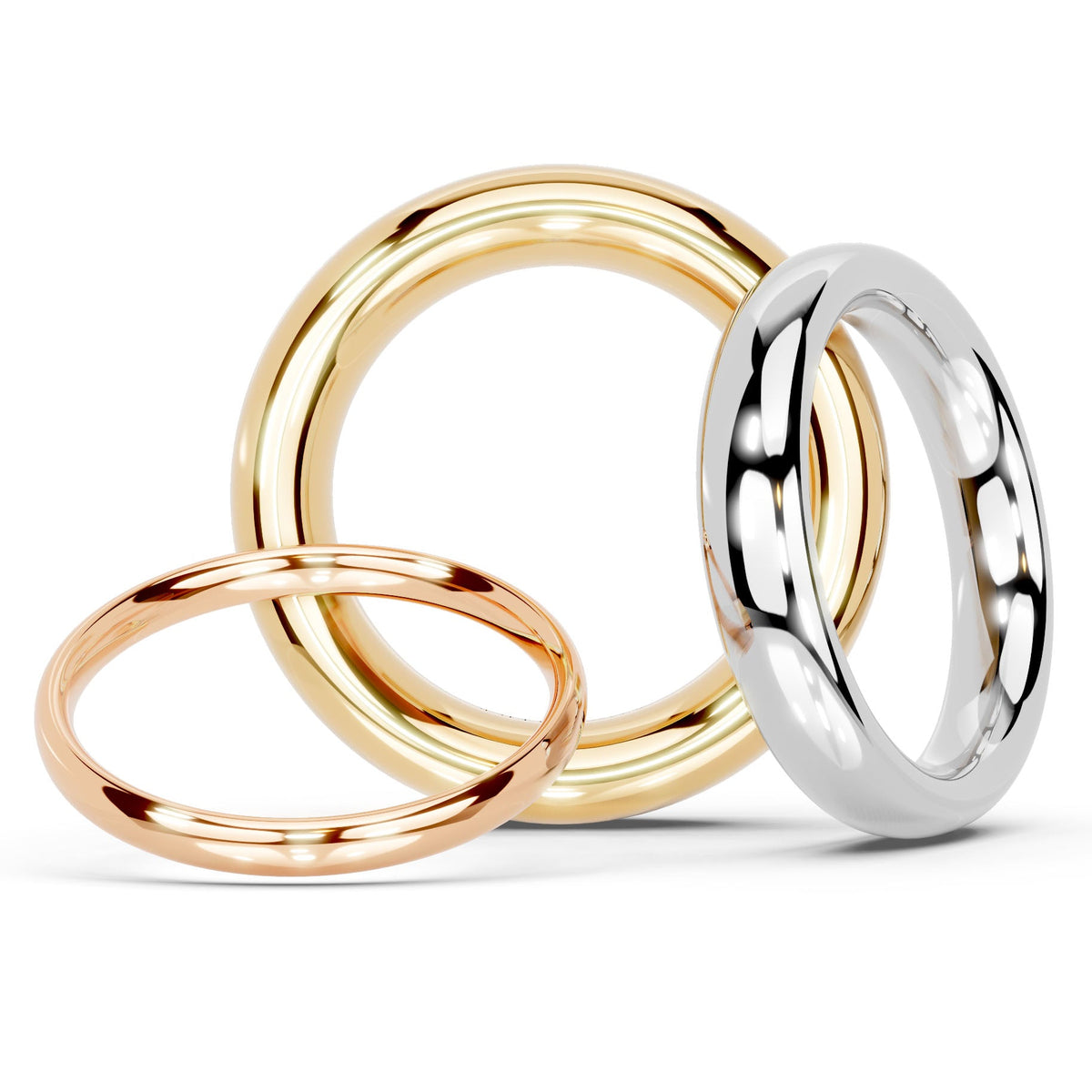 Montpellier Fibonacci Wedding Rings from Montpellier Jewellers Harrogate