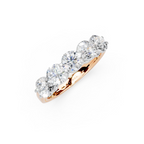 1.50ct Lab Grown 5 Stone Round Diamond Ring Platinum or 18ct Gold - The Montpellier Classic 5 Stone Ring