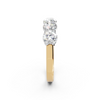 1.50ct Lab Grown 5 Stone Round Diamond Ring Platinum or 18ct Gold - The Montpellier Classic 5 Stone Ring