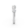 1.50ct Lab Grown 5 Stone Round Diamond Ring Platinum or 18ct Gold - The Montpellier Classic 5 Stone Ring
