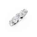 1.50ct Lab Grown 5 Stone Round Diamond Ring Platinum or 18ct Gold - The Montpellier Classic 5 Stone Ring