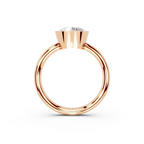 IGI 1.50ct Lab Grown Round Bezel Set Diamond Solitaire Engagement Ring Platinum or 18ct Gold