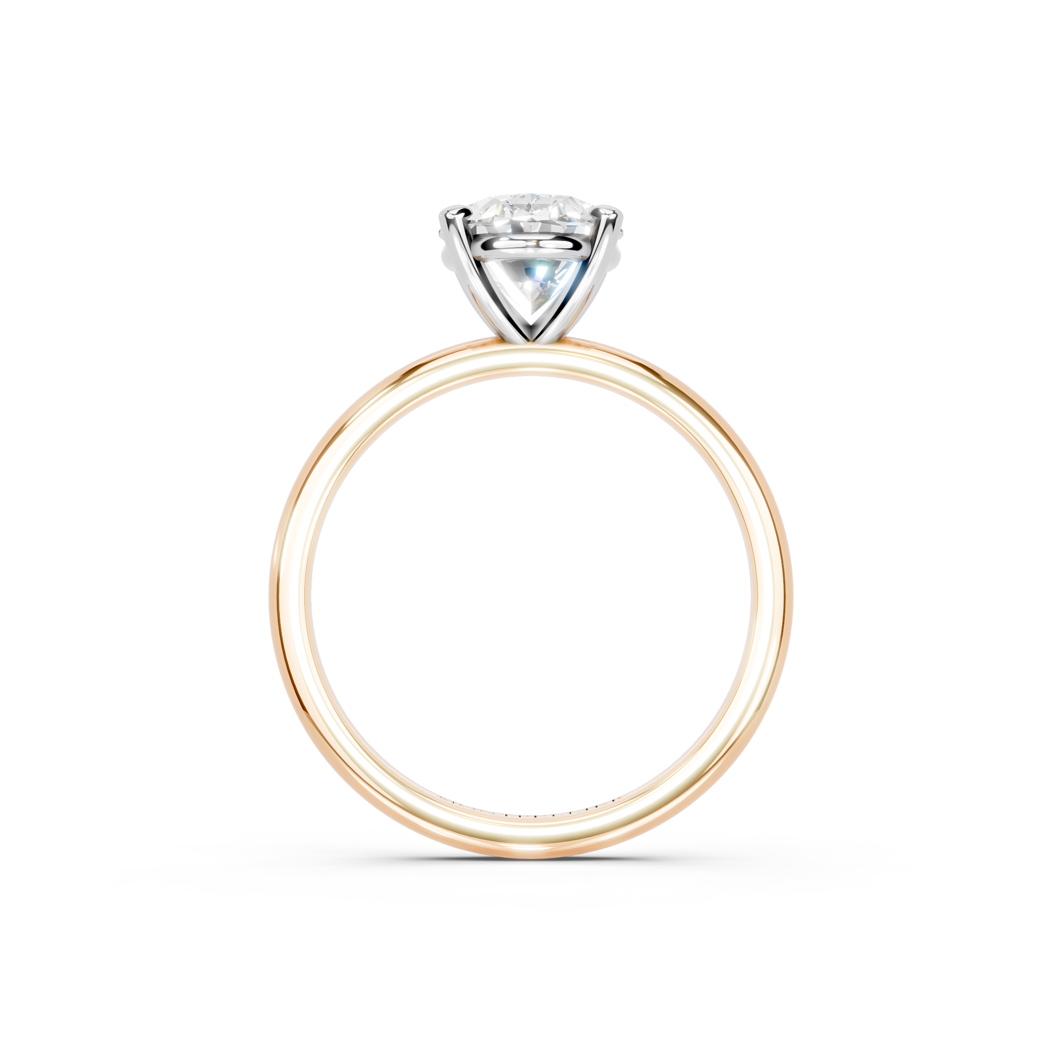 IGI 1.50ct Lab Grown Oval Diamond Solitaire Engagement Ring Platinum or 18ct Gold - The Montpellier Classic Oval
