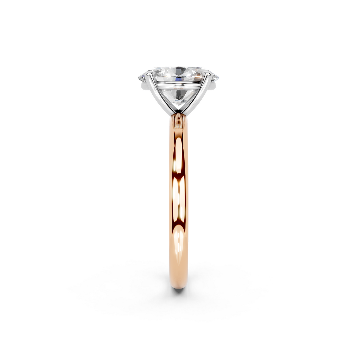 IGI 1.50ct Lab Grown Oval Diamond Solitaire Engagement Ring Platinum or 18ct Gold - The Montpellier Classic Oval