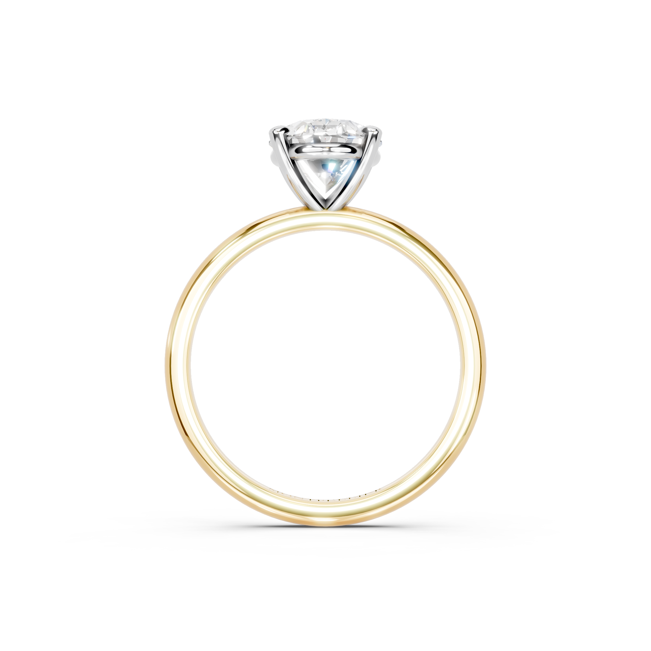IGI 1.50ct Lab Grown Oval Diamond Solitaire Engagement Ring Platinum or 18ct Gold - The Montpellier Classic Oval