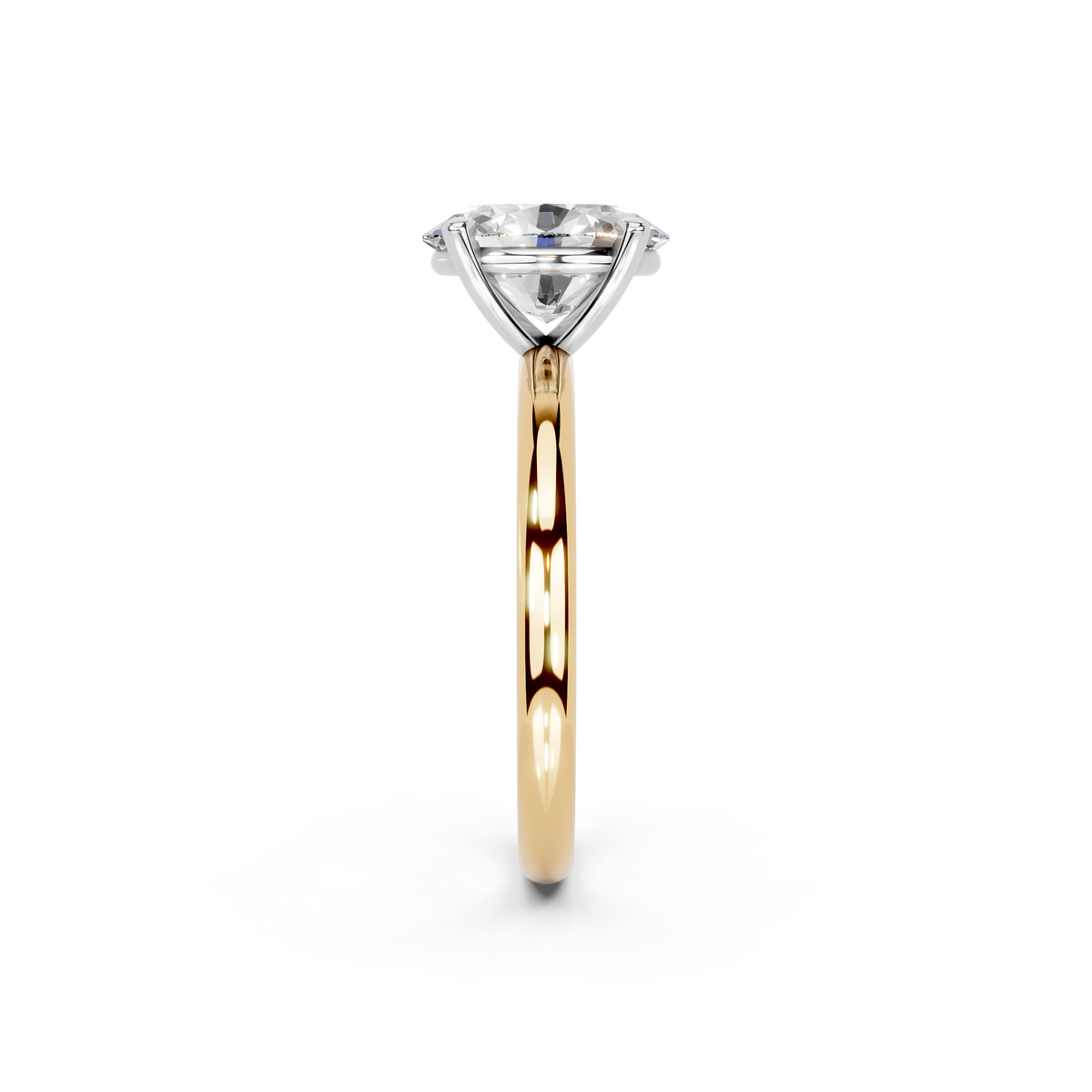 IGI 1.50ct Lab Grown Oval Diamond Solitaire Engagement Ring Platinum or 18ct Gold - The Montpellier Classic Oval