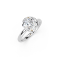 IGI 1.50ct Lab Grown Round Bezel Set Diamond Solitaire Engagement Ring Platinum or 18ct Gold