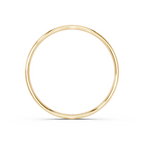 1.5mm Montpellier Fibonacci Wedding Band Platinum or 18ct Gold