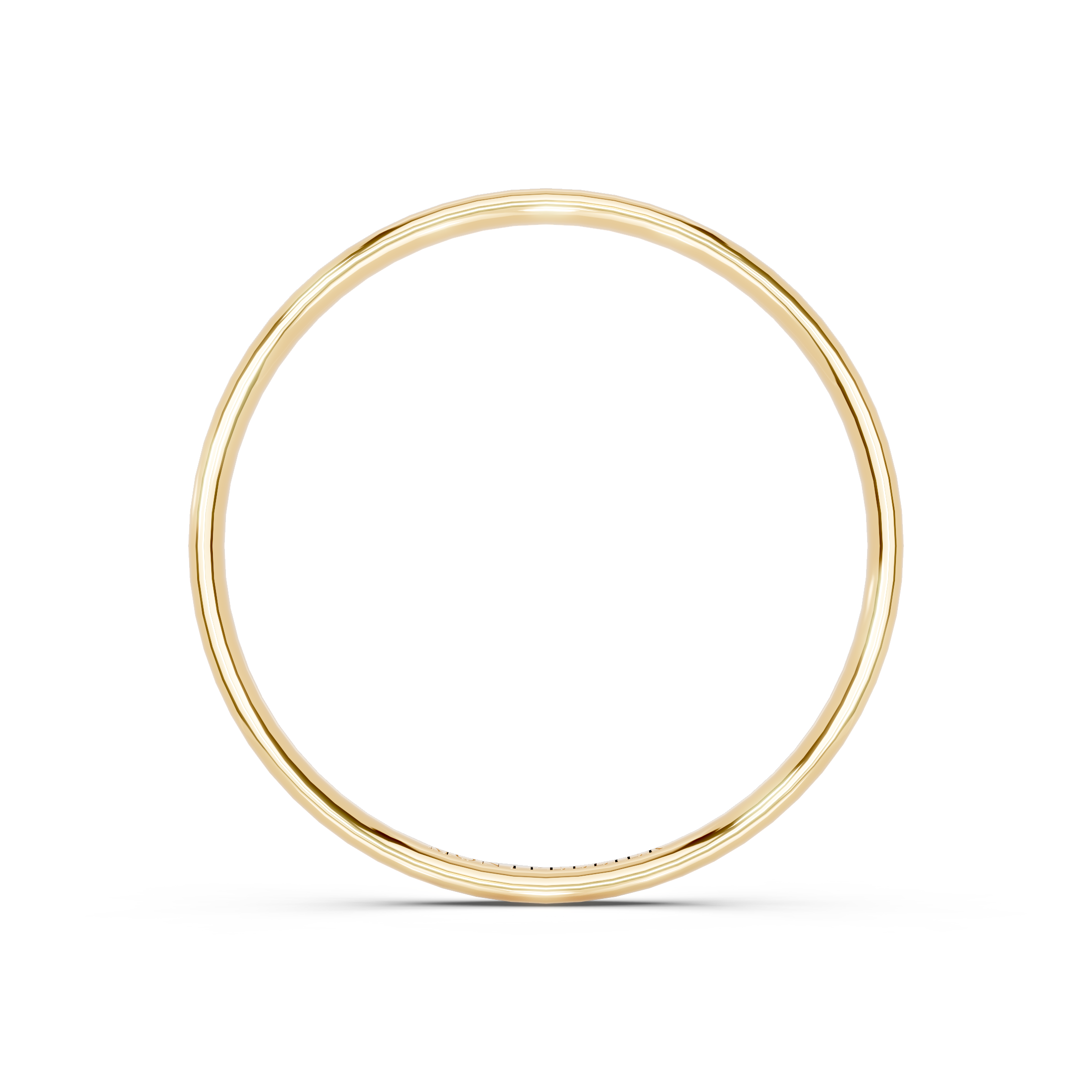1.5mm Montpellier Fibonacci Wedding Band Platinum or 18ct Gold