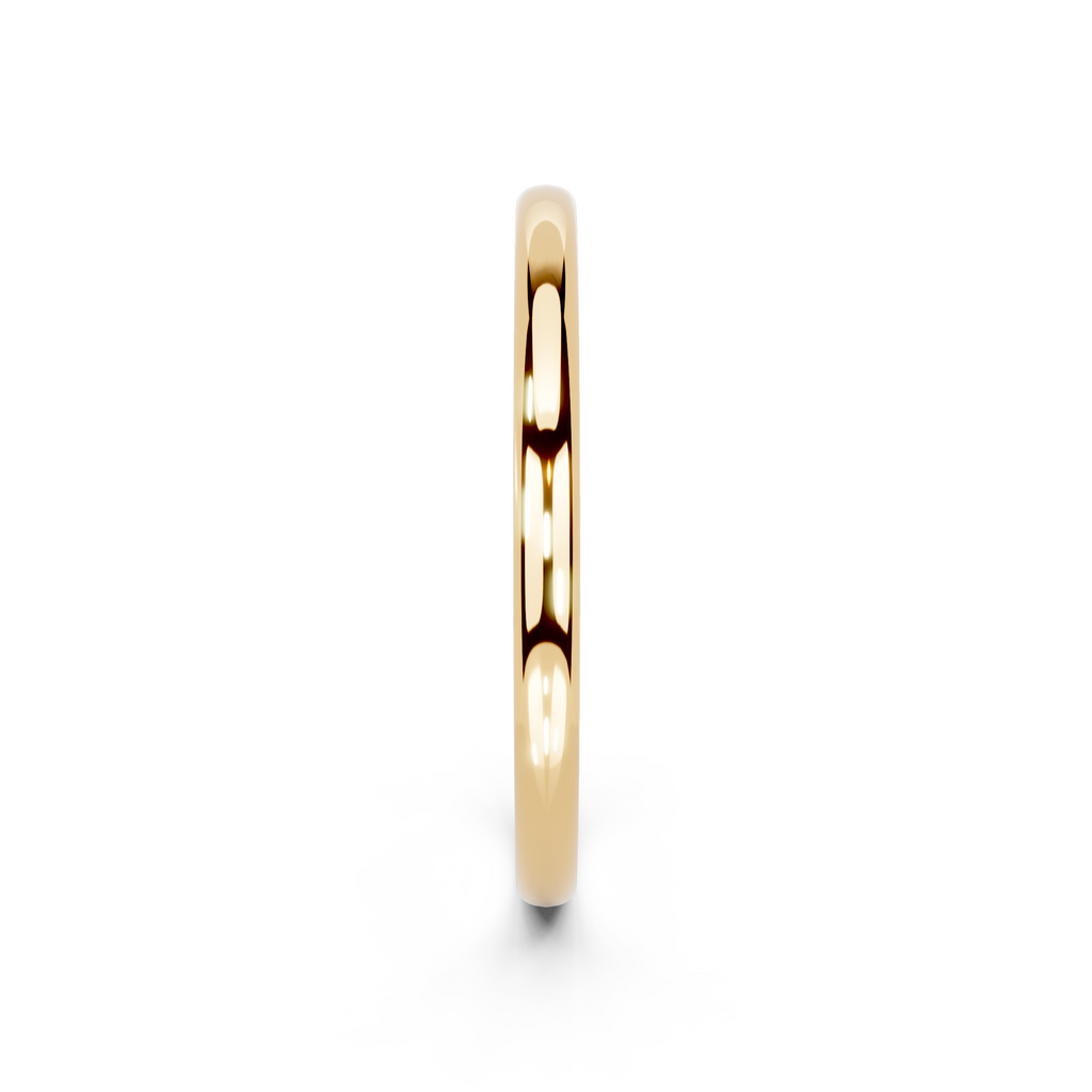 1.5mm Montpellier Fibonacci Wedding Band Platinum or 18ct Gold