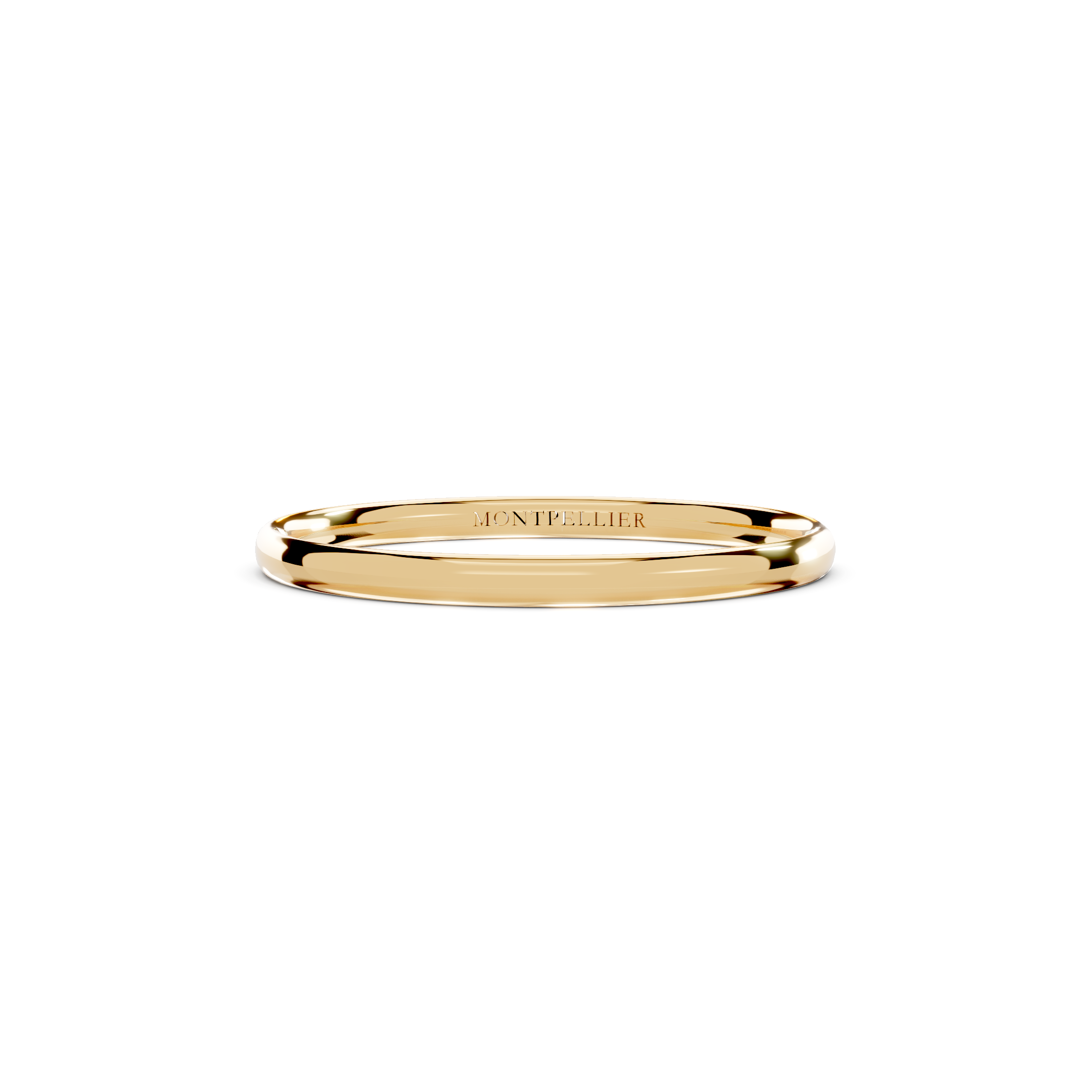 1.5mm Montpellier Fibonacci Wedding Band Platinum or 18ct Gold