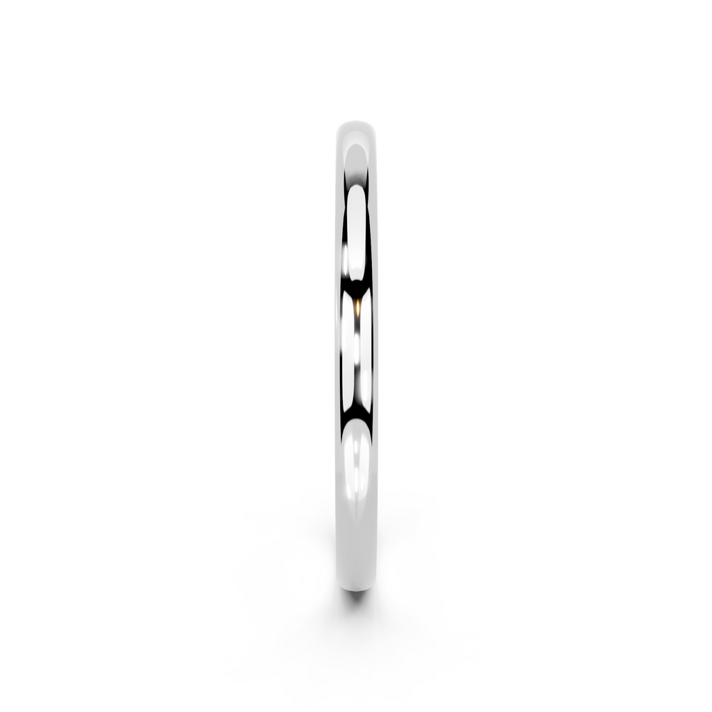1.5mm Montpellier Fibonacci Wedding Band Platinum or 18ct Gold