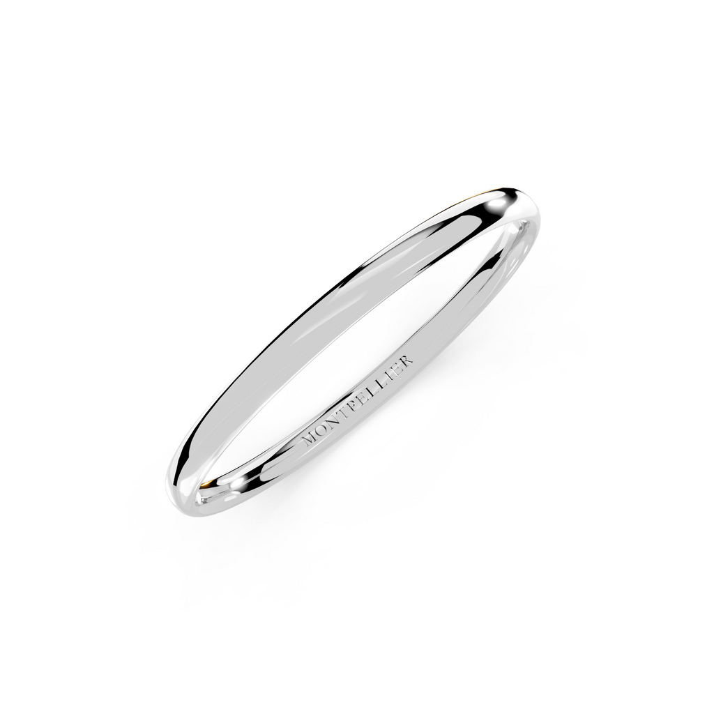 1.5mm Montpellier Fibonacci Wedding Band Platinum or 18ct Gold