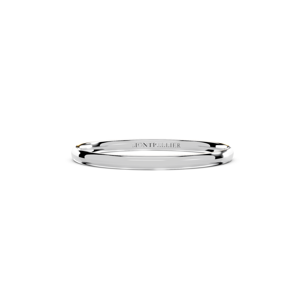 1.5mm Montpellier Fibonacci Wedding Band Platinum or 18ct Gold