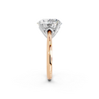 IGI 10.00ct Lab Grown Diamond Solitaire Engagement Ring - The Montpellier Tulip