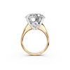 IGI 10.00ct Lab Grown Diamond Solitaire Engagement Ring - The Montpellier Tulip