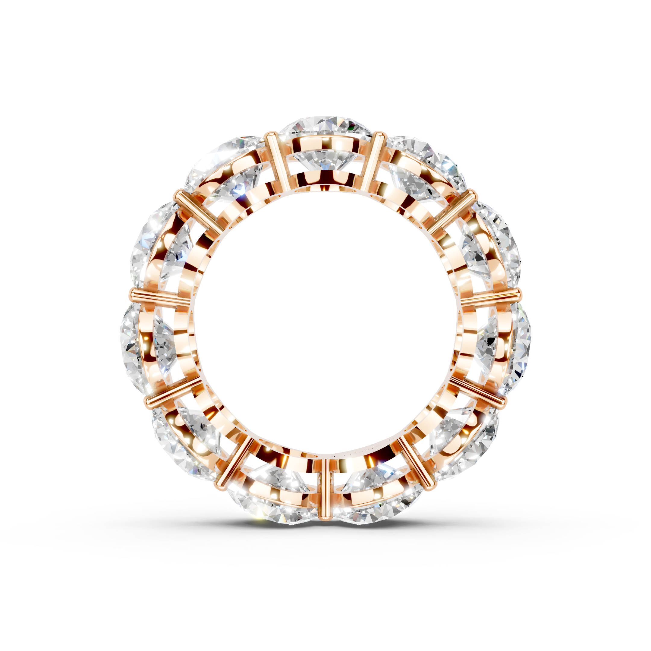 The Full Monty 11.00ct Lab Diamond Grown Eternity Ring Platinum or 18ct Gold