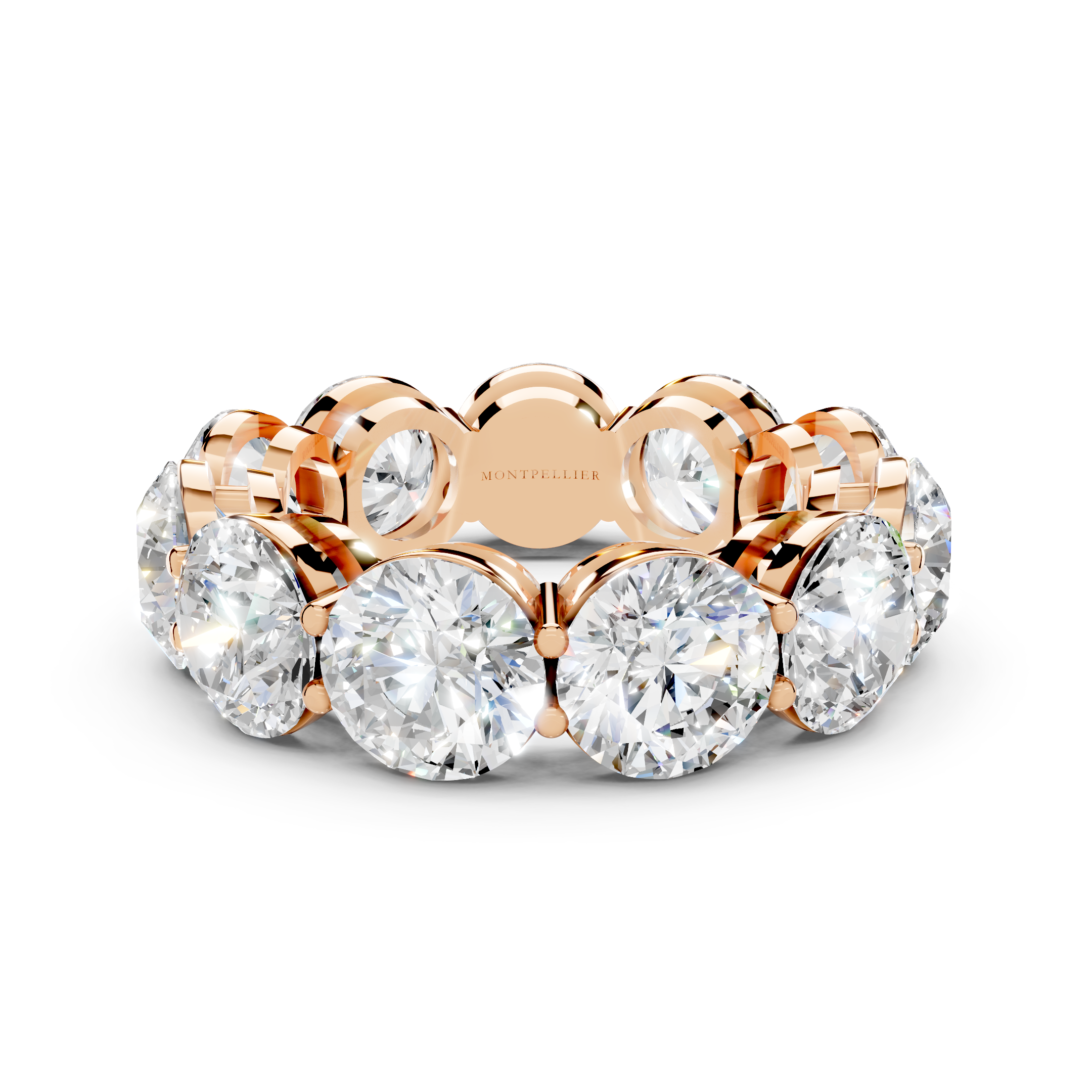 The Full Monty 11.00ct Lab Diamond Grown Eternity Ring Platinum or 18ct Gold
