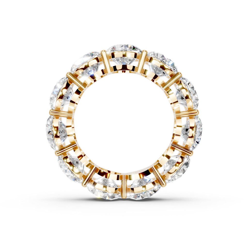 The Full Monty 11.00ct Lab Diamond Grown Eternity Ring Platinum or 18ct Gold