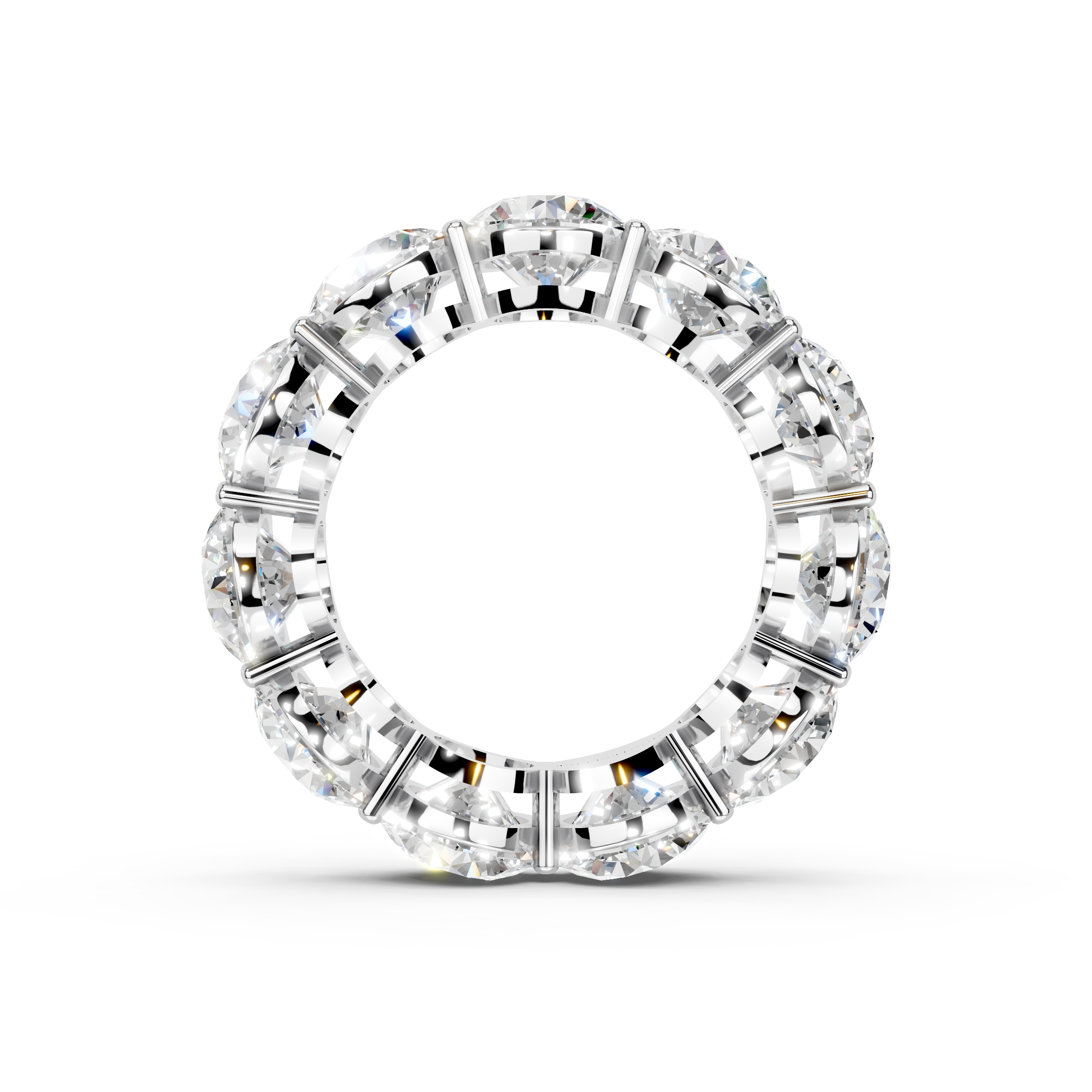 The Full Monty 11.00ct Lab Diamond Grown Eternity Ring Platinum or 18ct Gold