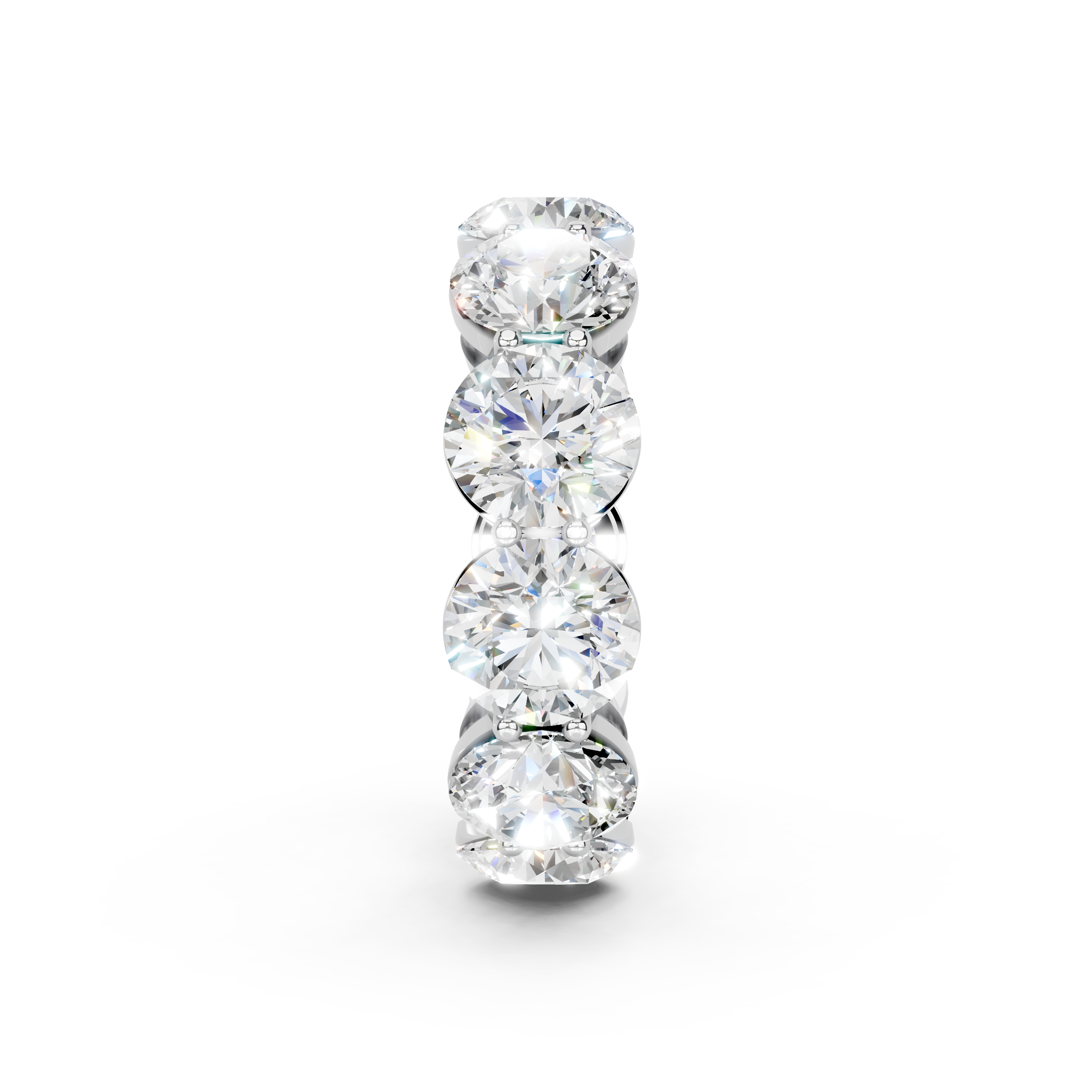 The Full Monty 11.00ct Lab Diamond Grown Eternity Ring Platinum or 18ct Gold