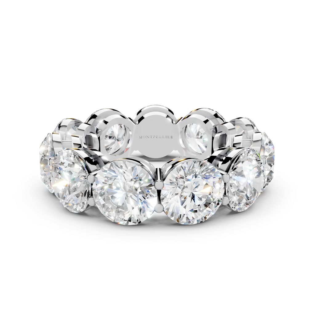 The Full Monty 11.00ct Lab Diamond Grown Eternity Ring Platinum or 18ct Gold