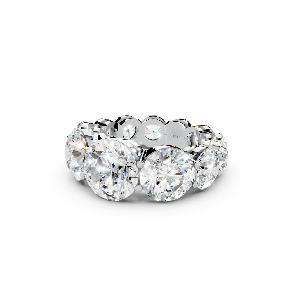 GIA 12.50ct D/VS1 Natural Diamond Soleternity™ Ring set in Platinum