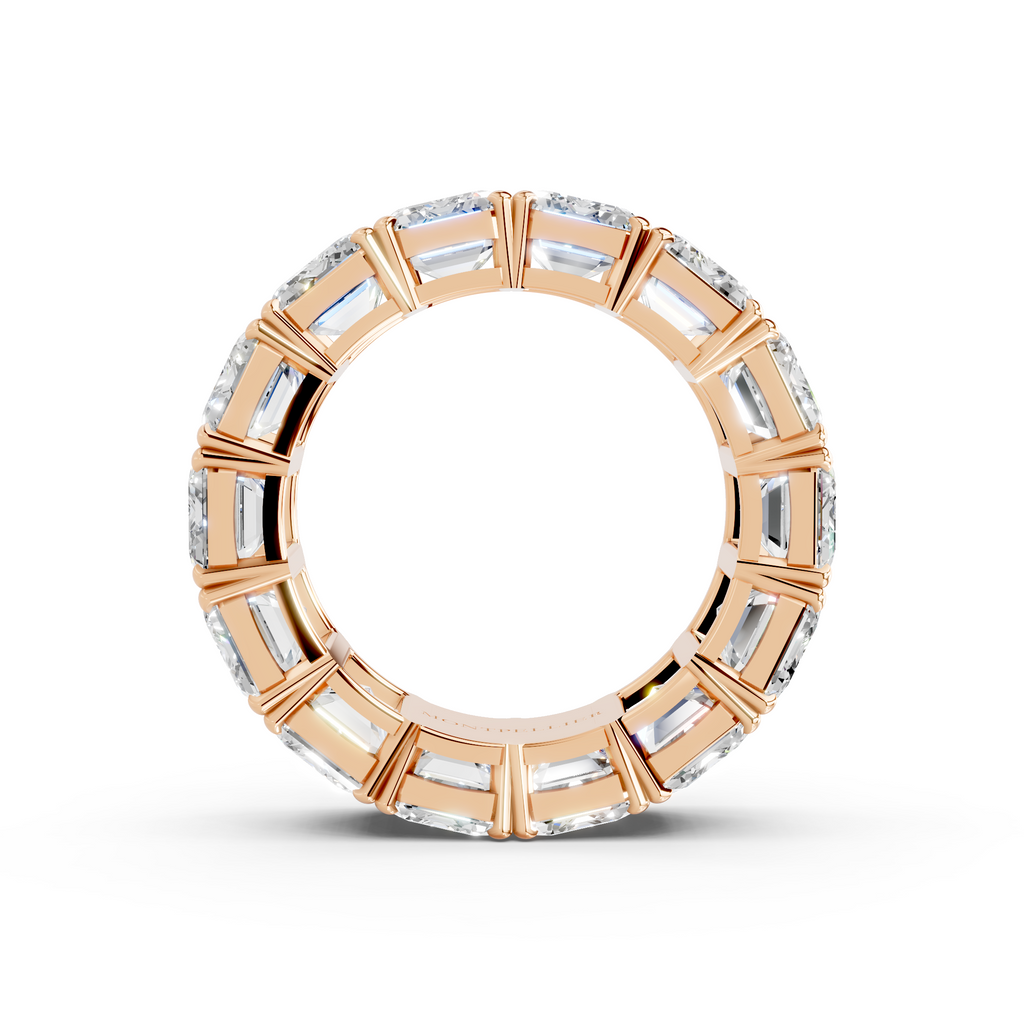 GIA 14.00ct D/VS1 Natural Diamond Colonnade™ Eternity Ring set in Platinum