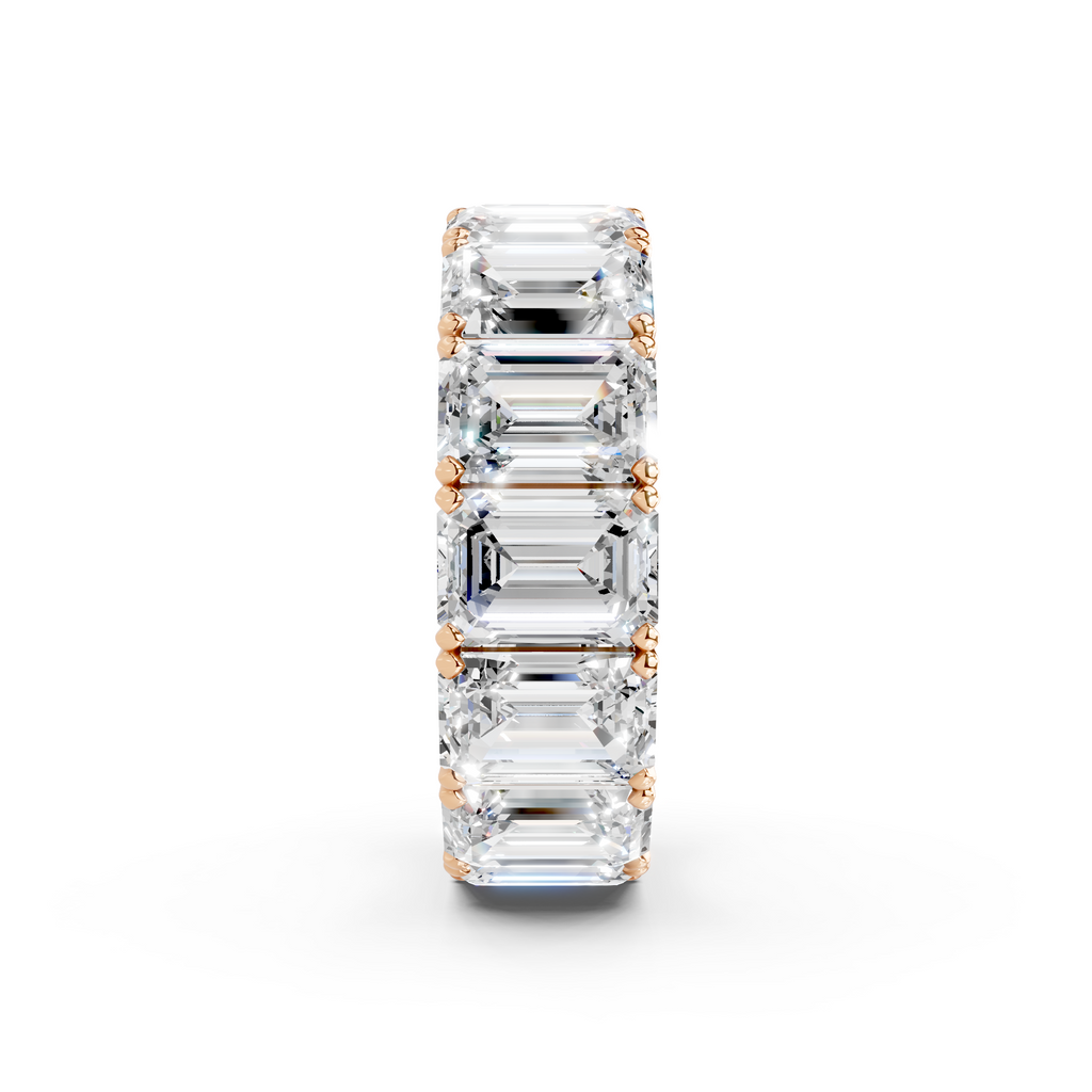 GIA 14.00ct D/VS1 Natural Diamond Colonnade™ Eternity Ring set in Platinum