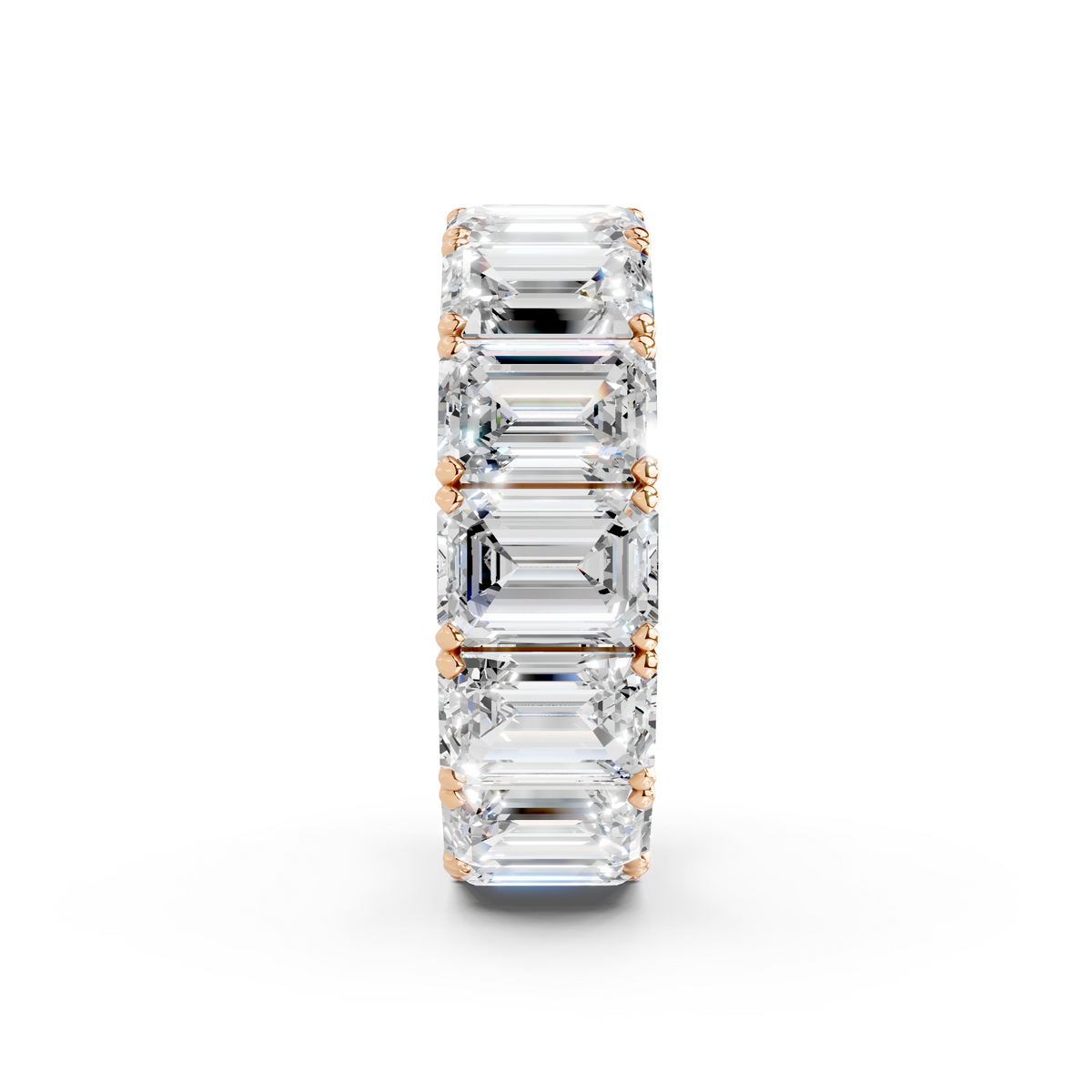 GIA 14.00ct D/VS1 Natural Diamond Colonnade™ Eternity Ring set in Platinum