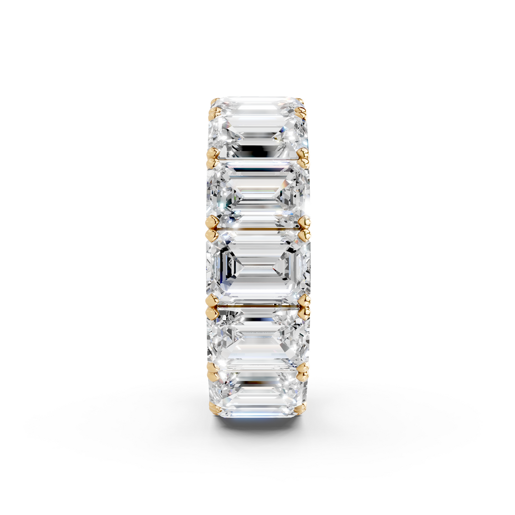 GIA 14.00ct D/VS1 Natural Diamond Colonnade™ Eternity Ring set in Platinum