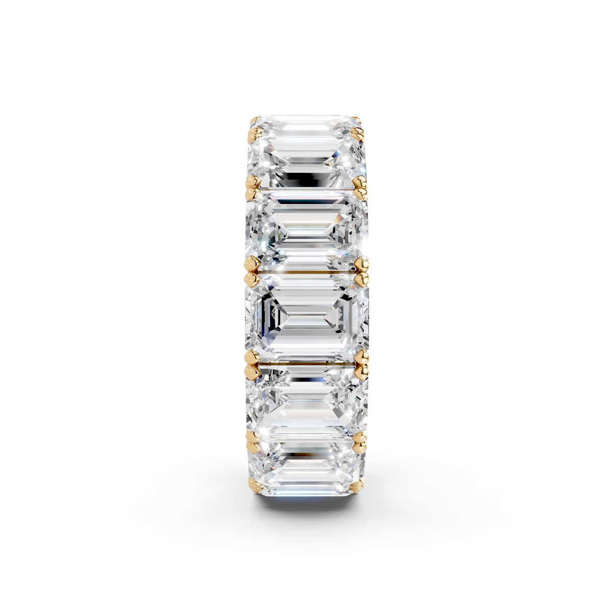 GIA 14.00ct D/VS1 Natural Diamond Colonnade™ Eternity Ring set in Platinum