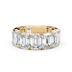 GIA 14.00ct D/VS1 Natural Diamond Colonnade™ Eternity Ring set in Platinum