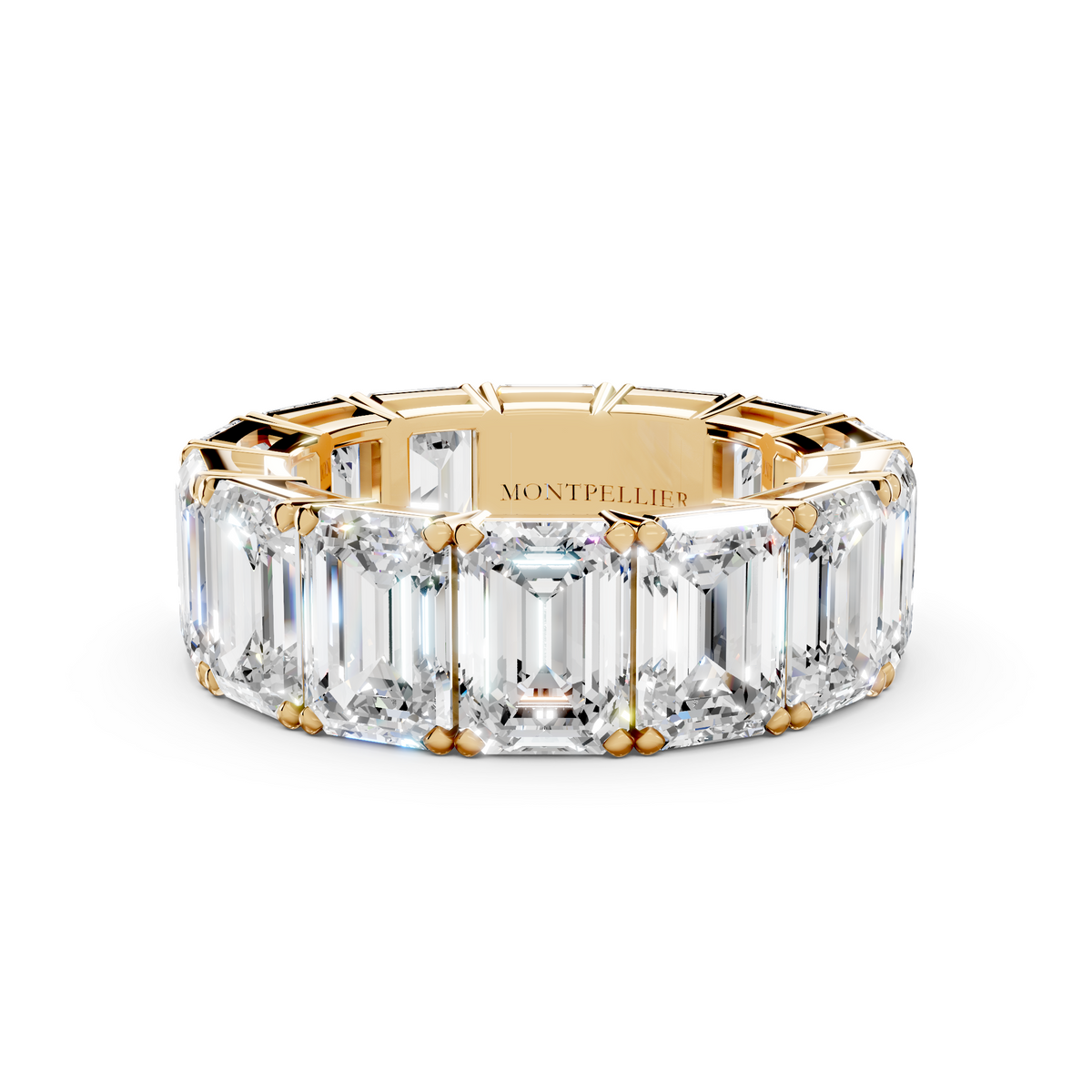 GIA 14.00ct D/VS1 Natural Diamond Colonnade™ Eternity Ring set in Platinum