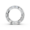 GIA 14.00ct D/VS1 Natural Diamond Colonnade™ Eternity Ring set in Platinum