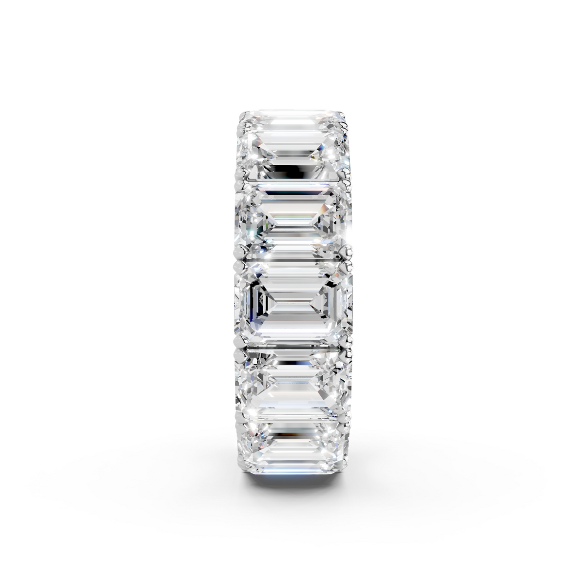 GIA 14.00ct D/VS1 Natural Diamond Colonnade™ Eternity Ring set in Platinum