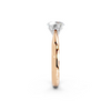 IGI 1.00ct Lab Grown Diamond Solitaire Engagement Ring - The Montpellier Tulip