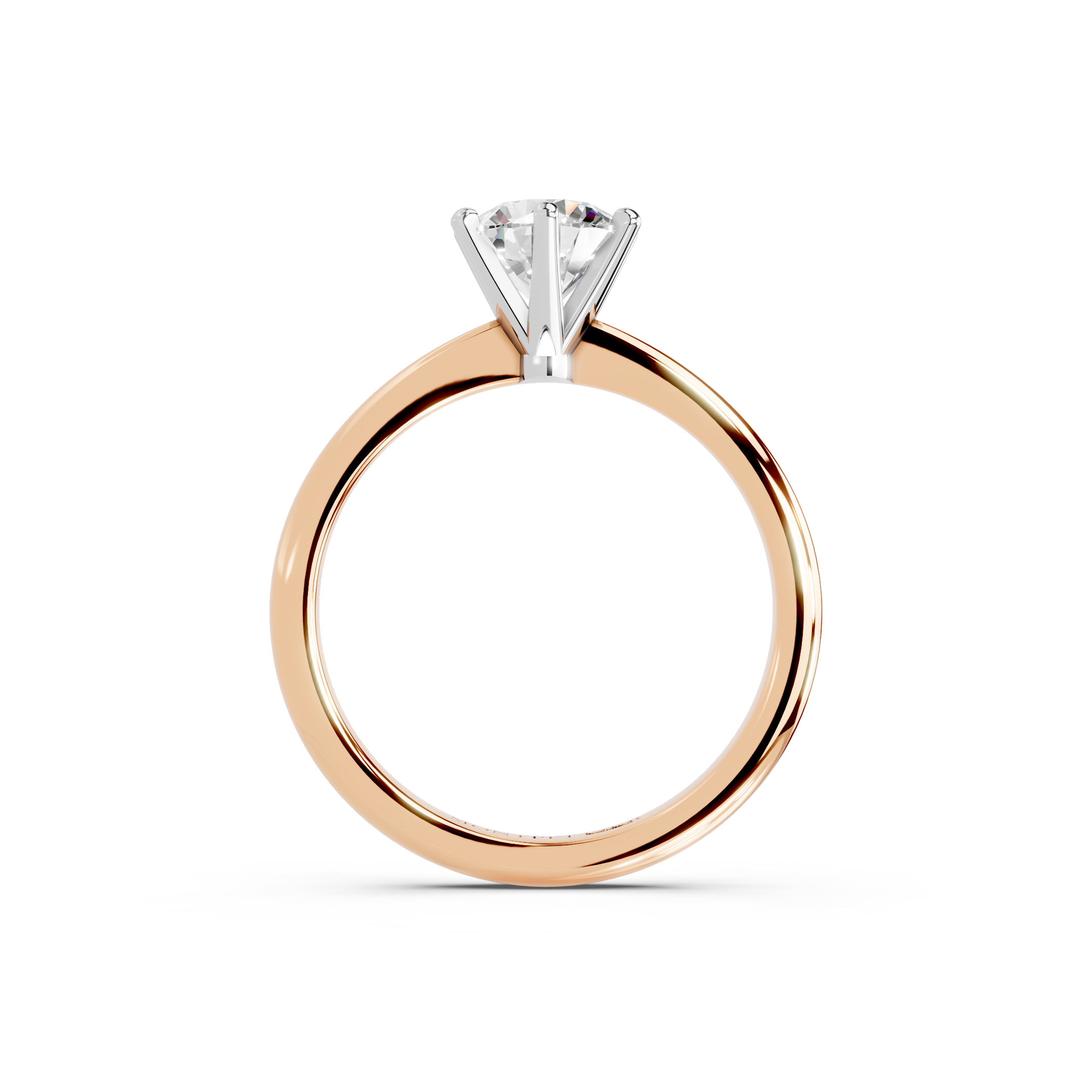 IGI 1.00ct Lab Grown Diamond Solitaire Engagement Ring - The Montpellier Classic 6 Claw