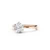 IGI 1.00ct Lab Grown Diamond Solitaire Engagement Ring - The Montpellier Classic 6 Claw
