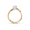 IGI 1.00ct Lab Grown Diamond Solitaire Engagement Ring - The Montpellier Tulip