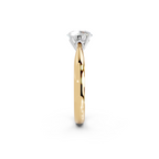 IGI 1.00ct Lab Grown Diamond Solitaire Engagement Ring - The Montpellier Tulip