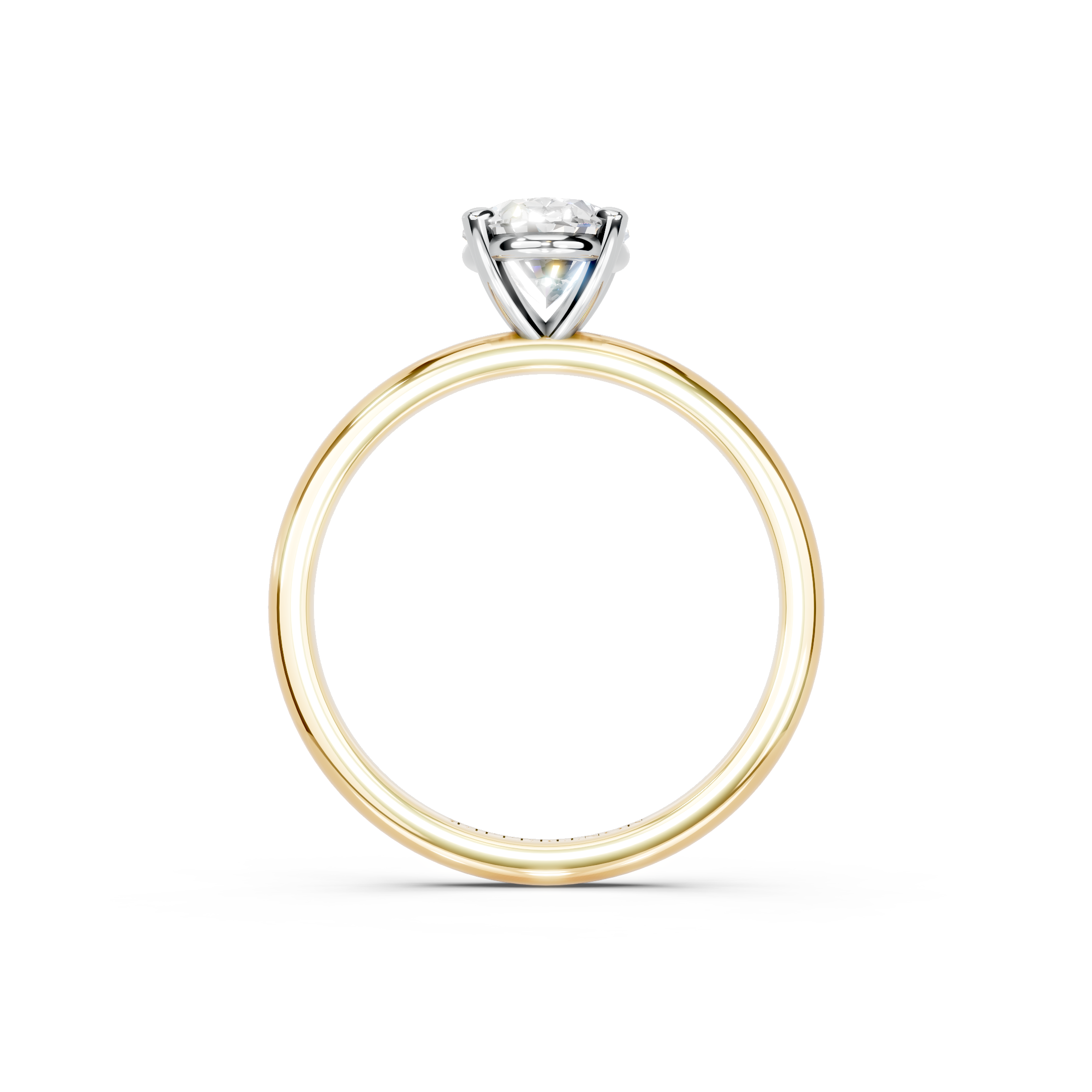 IGI 1.00ct Lab Grown Oval Diamond Solitaire Engagement Ring Platinum or 18ct Gold - The Montpellier Classic Oval