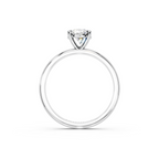 IGI 1.00ct Lab Grown Oval Diamond Solitaire Engagement Ring Platinum or 18ct Gold - The Montpellier Classic Oval