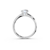 IGI 1.00ct Lab Grown Diamond Solitaire Engagement Ring - The Montpellier Tulip