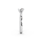 IGI 1.00ct Lab Grown Diamond Solitaire Engagement Ring - The Montpellier Tulip