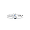 IGI 1.00ct Lab Grown Diamond Solitaire Engagement Ring - The Montpellier Tulip