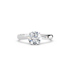 IGI 1.00ct Lab Grown Diamond Solitaire Engagement Ring - The Montpellier Tulip